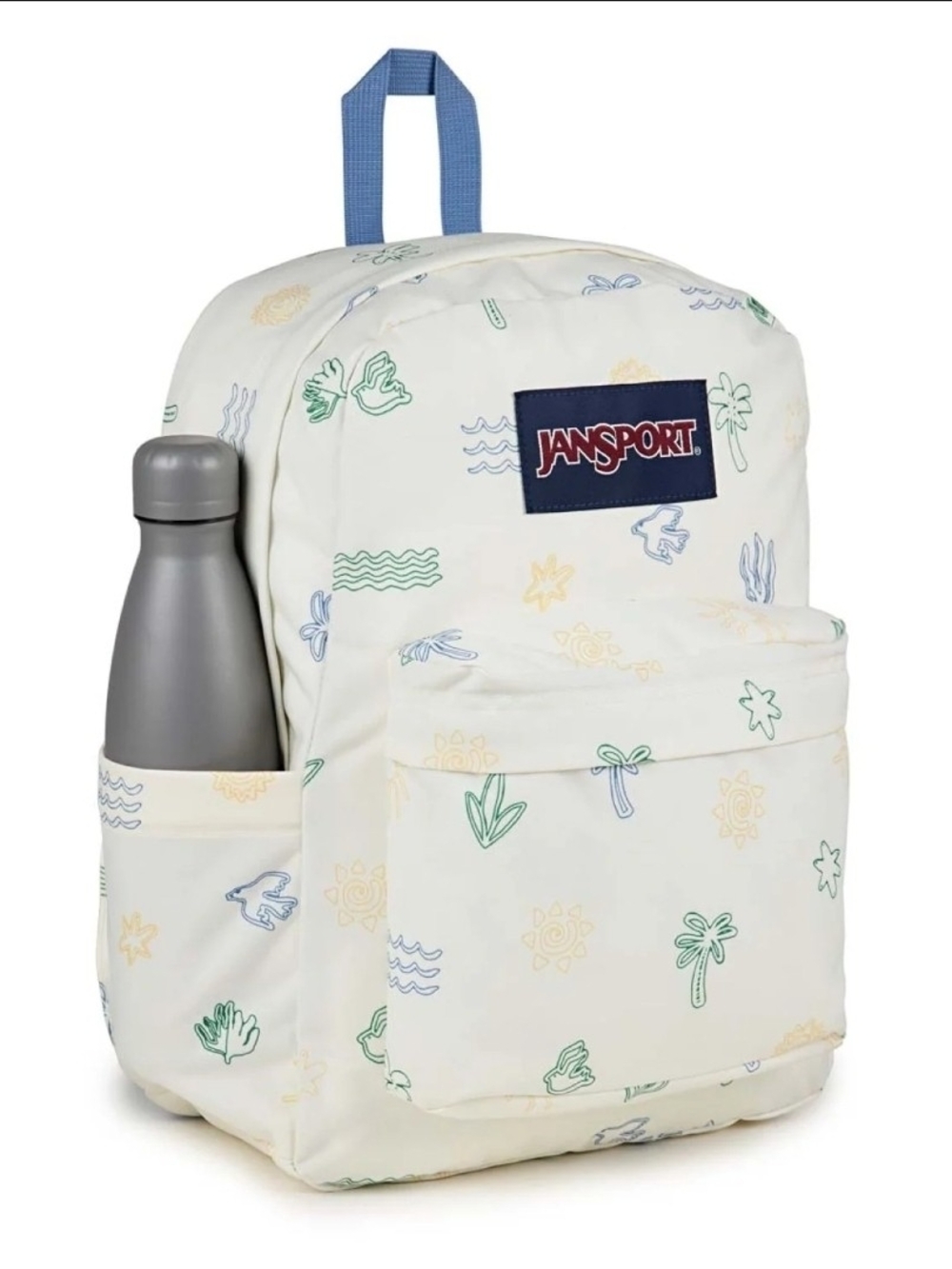 JanSport Beyond Pack Backpack featuring the "Sunny Sketches"